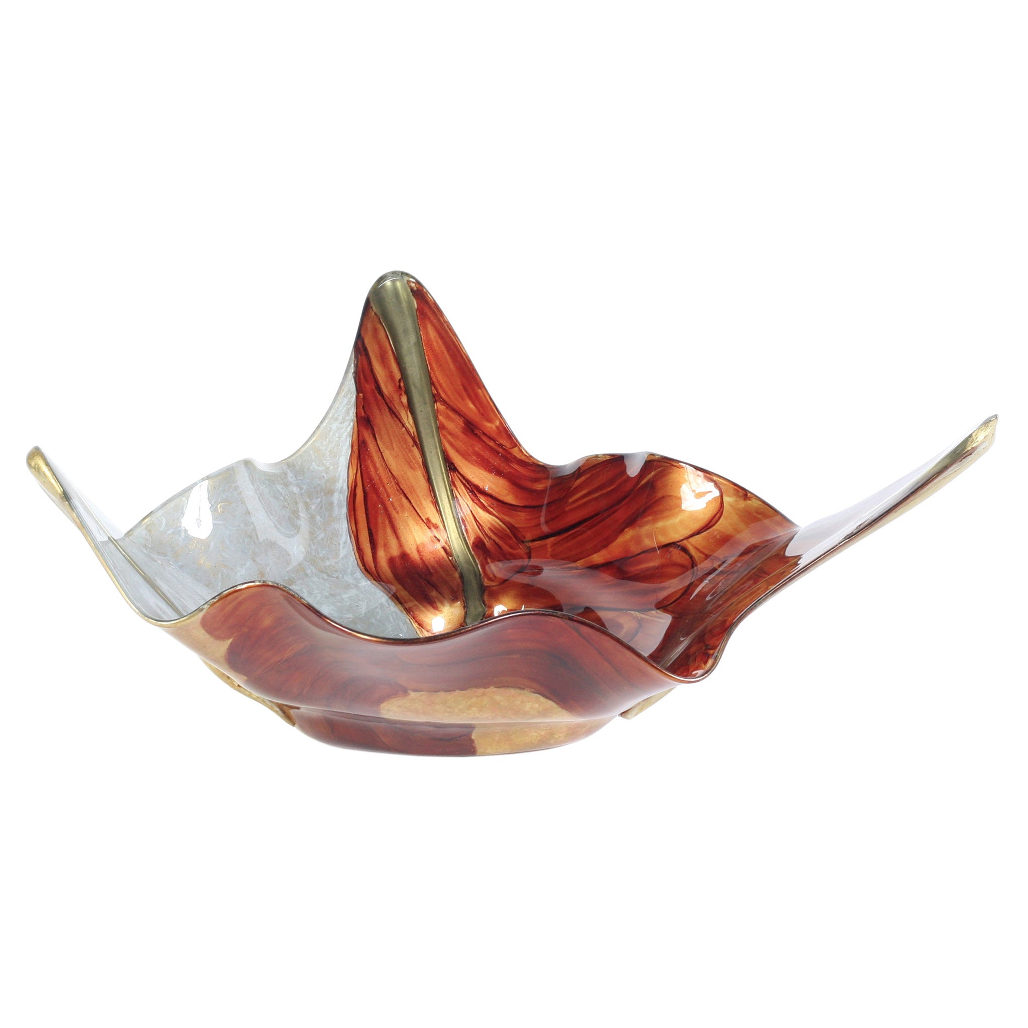 Signature Golden Triangle Glass Bowl